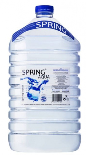 Родниковая питьевая вода т.м. Spring Aqua 5,15л, без газа