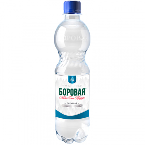 Минеральная природная питьевая вода «Боровая» 0.5 без газа, пэт