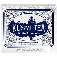 Чай Kusmi tea белый чай "White Anastasia" Саше (2гр *20шт) 40гр