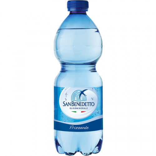 Минеральная вода San Benedetto, Сан Бенедетто 0.5 газированная пластик