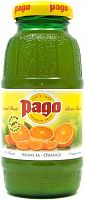 Сок ПАГО PAGO Orange juice Апельсиновый сок 0.2 л.