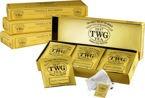 Чай TWG Ванильный чай Vanilla Bourbon Tea 15х2,5г