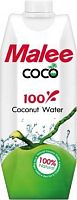 Кокосовая вода 100% "Malee coco", 0.33л.
