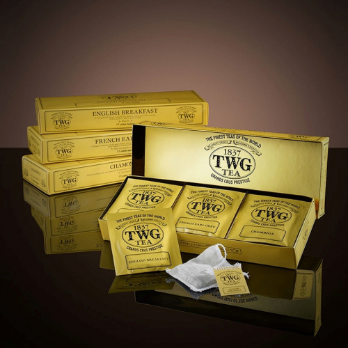 Чай TWG Классический набор Чайных Пакетиков Classic Teabag Selection 15штХ2.5 гр.