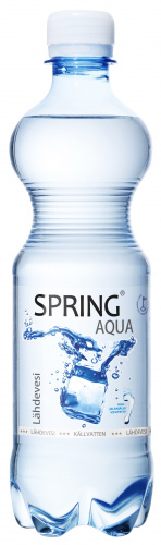 Родниковая питьевая вода т.м. Spring Aqua 0,5 л негазированная