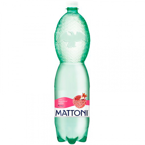Минеральная вода «Mattoni Pomegranate» Маттони Гранат 1,5л с газом (ПЭТ)