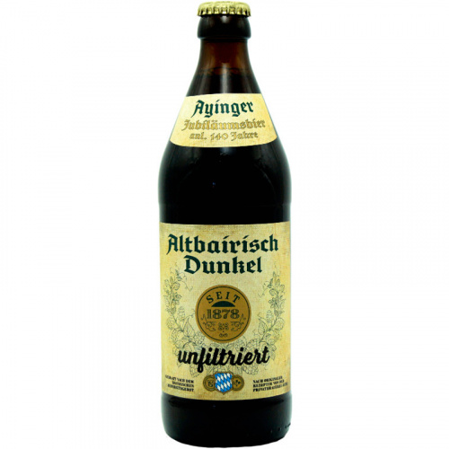 Пиво Ayinger Altbairisch Dunkell, Айингер Альтбайриш Дункель темное 5.0%, 0.5, стекло