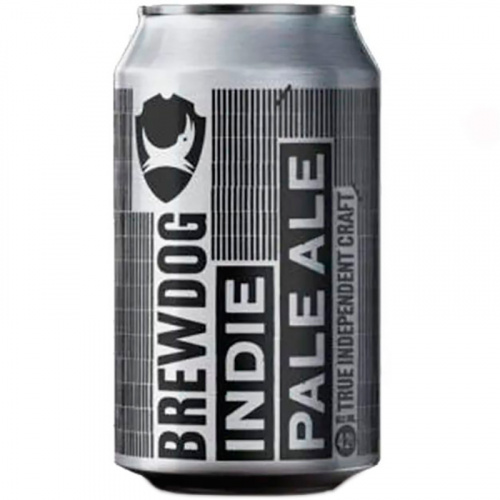 Пиво Brewdog Indie, Брюдог Инди 4.2%, 0.33 ,банка