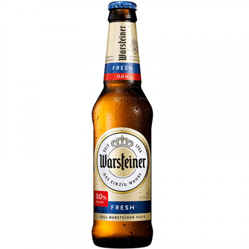 Безалкогольное пиво Warsteiner Fresh, Варштайнер Фреш  0%, 0.33, стекло