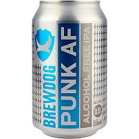 Пиво Brewdog Punk AF, Брюдог Панк АФ (безалкогольное) 0.5%, 0.33, банка