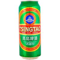 Пиво Tsingtao, Циндао светлое 4.7%, 0.5, банка