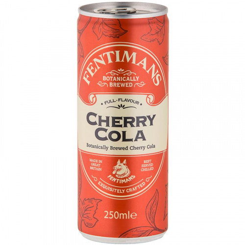 Напиток безалкогольный FENTIMANS Cherry Cola (вишневая кола) 0,25л. ж/б