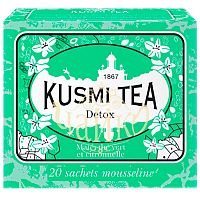Чай Kusmi tea "Full Detox" зеленый чай, Саше (2,2гр *24шт) 52,8 гр