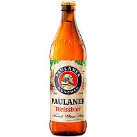 Пиво Paulaner Hefe, Паулайнер Хефе светлое 5.5%, 0.5, стекло