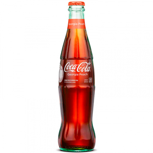 Напиток Coca-Cola Georgia Peach, Персик 0.355л, стекло (США)