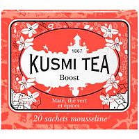 Чай Kusmi tea Boost / Второе дыхание Саше 20*2,2гр