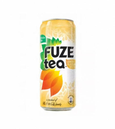 Чай черный FuzeTea Лимон 330 мл банка