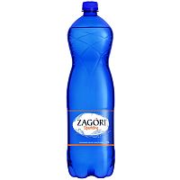 Природная Минеральная вода Zagori 1,5 литра ПЭТ с газом