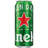 Пиво Heineken, Хайнекен светлое 5.0%, 0.5, банка
