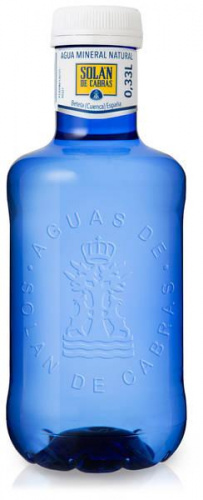 Вода питьевая Solan de Сabras, Солан де Кабрас негазированная (Пластик) 330мл.