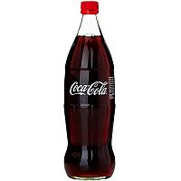 Газированный напиток «Coca-Cola», 1л, стекло