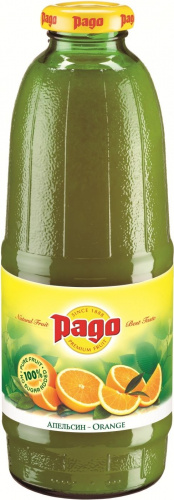 Сок ПАГО PAGO Orange juice Апельсиновый сок 0.75 л.