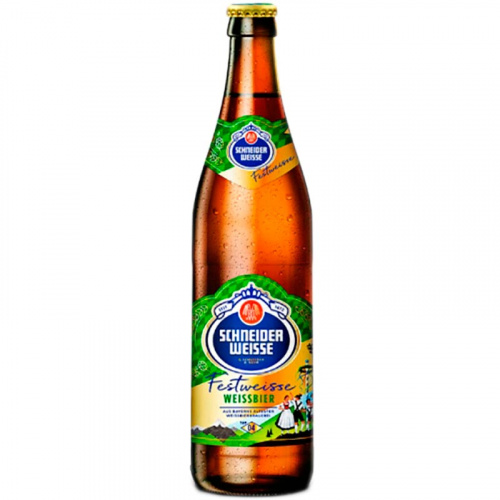 Пиво Schneider Weisse, Tap 04 Meine Festweisse, Майне ФестВайсс cветлое 6.2%, 0.5, стекло