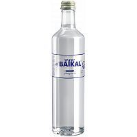 Минеральная природная вода «Волна Байкала» Wave of Baikal 0.5, без газа ,стекло