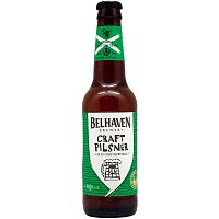 Пиво Belhaven Kraft Pils, Белхевен Крафт Пилснер 4.8%, 0.33, стекло