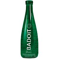 Вода слабоминеральная вода газированная Бадуа Badoit 330 мл. стекло
