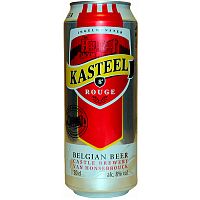 Пиво Van Honsebrouck Kasteel Rouge, Ван Хонзебрук Кастель Руже темное 7.0%, 0.5, банка