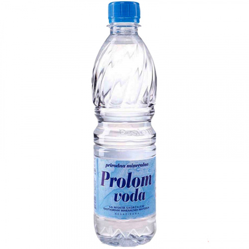 Столовая минеральная вода «Prolom Voda», Пролом Вода  0.5л, без газа, Пэт